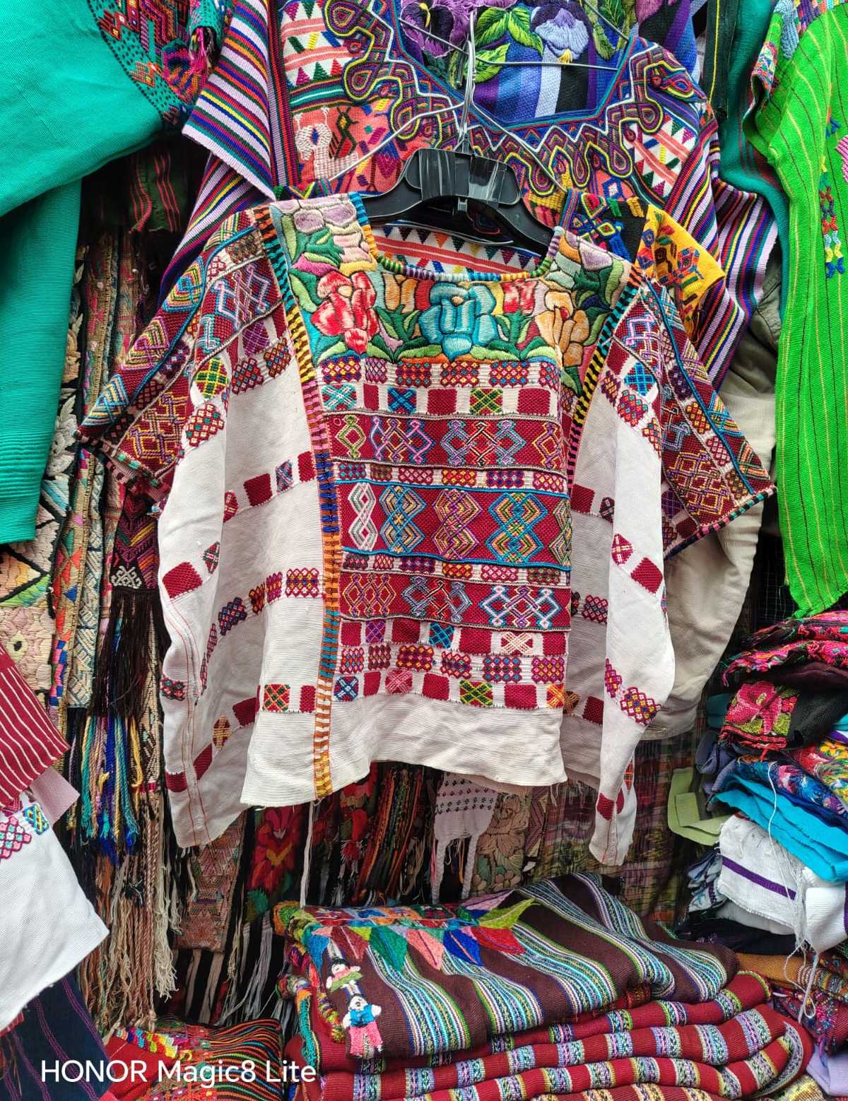 Ceremonial floral Colotenango huipil #4-122