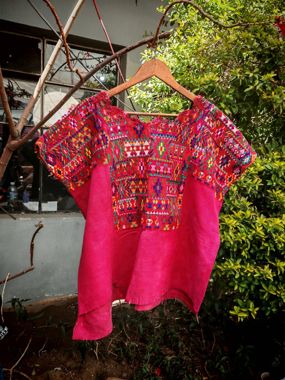 Hot pink Chichi huipil (reserved for Jean)