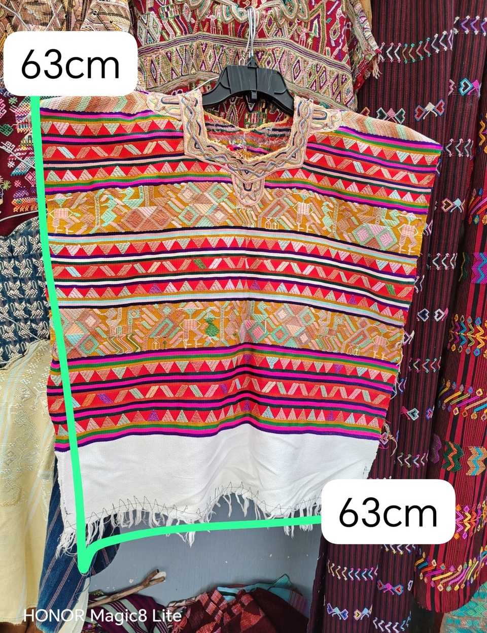 Red and gold Nebaj huipil #5-315