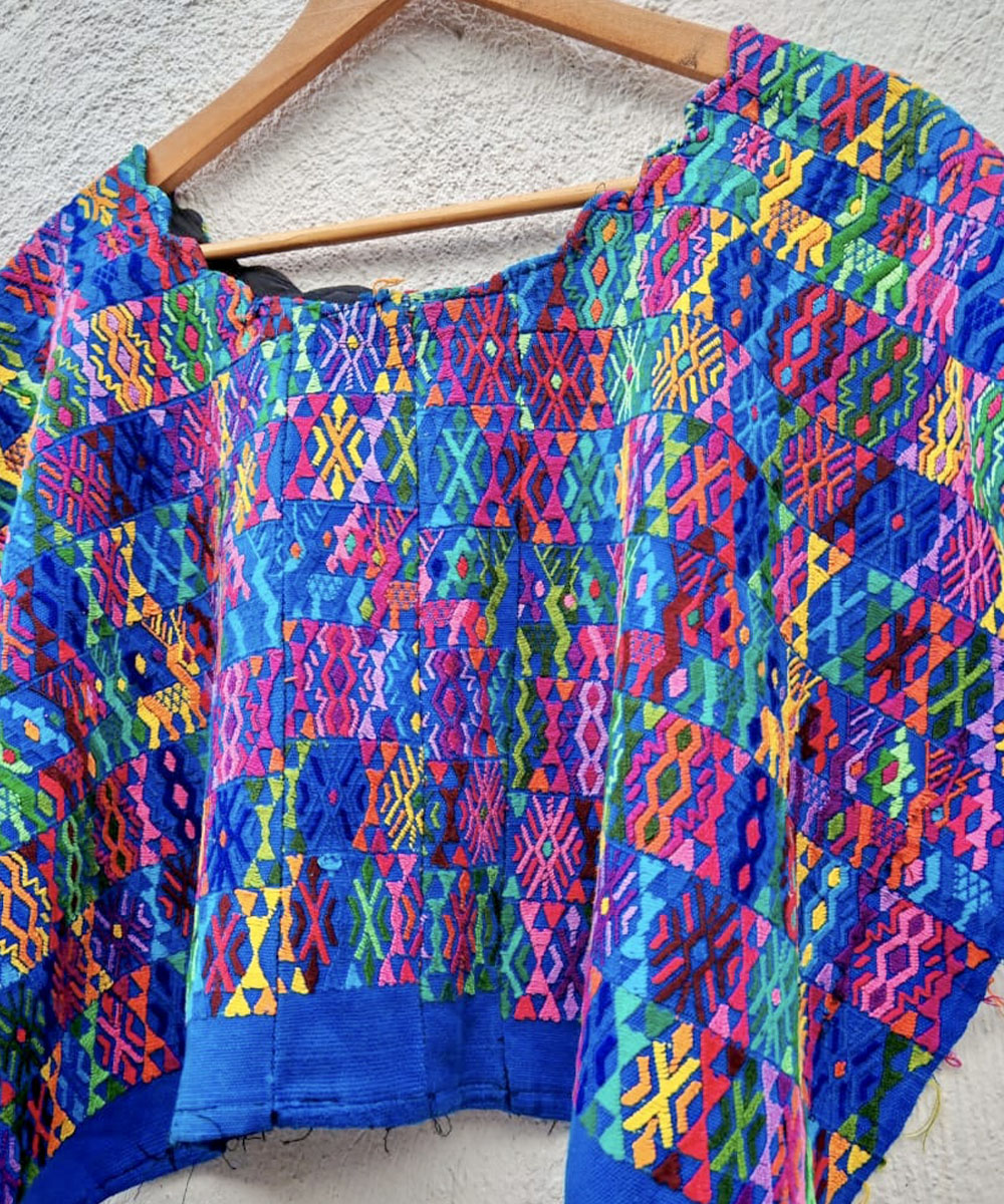 Embroidered Vintage Guatemalan huipil textile