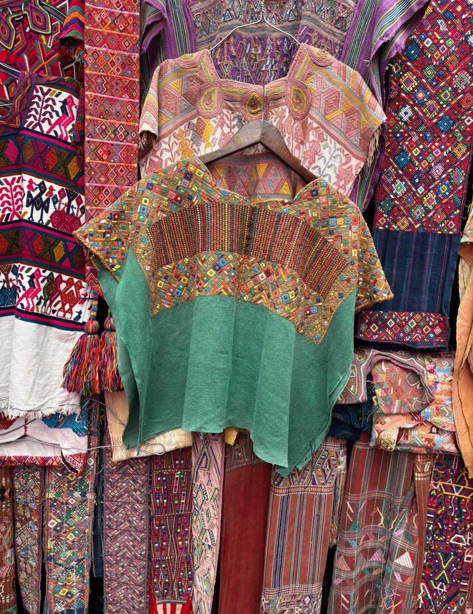 Green Nahuala Huipil #1-35