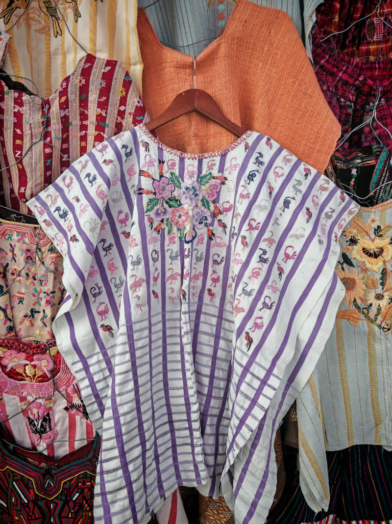 Lilac Santiago huipil for Anne