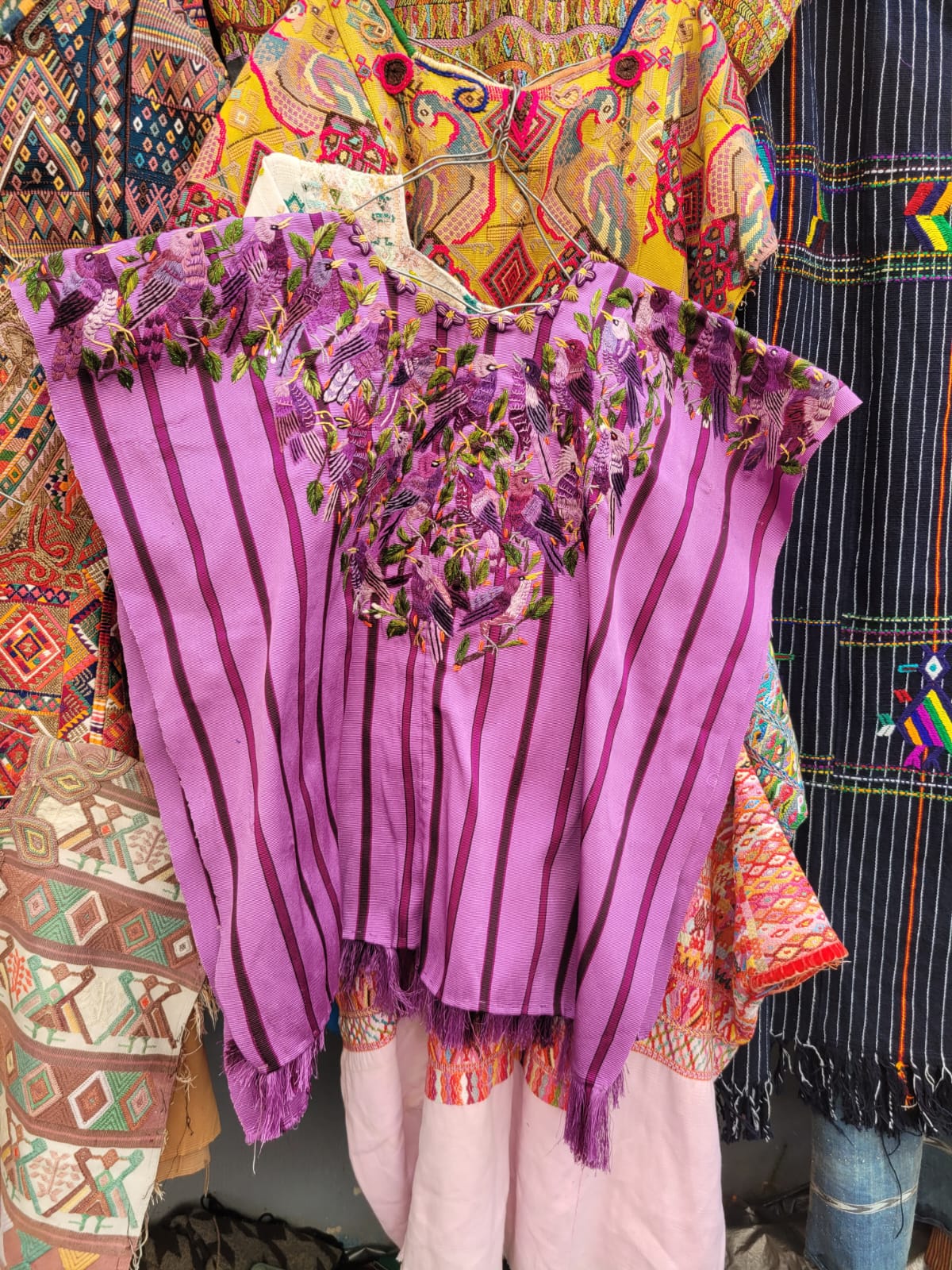 Lilac Santiago huipil for Jennifer