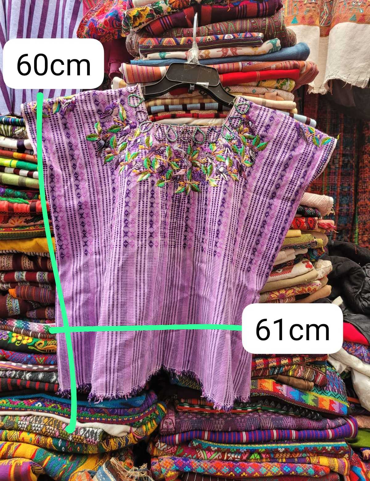 Lilac Santiago huipil #3-31