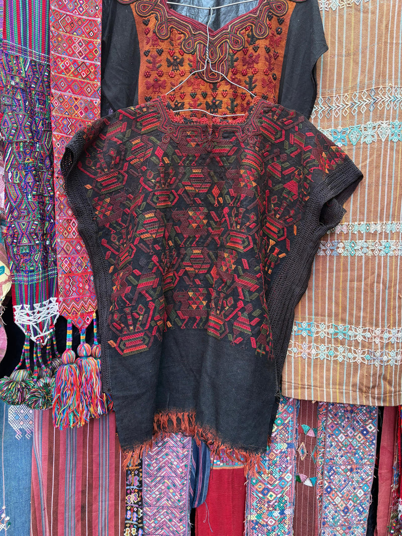 Dramatic Nebaj huipil (reserved for Becky)