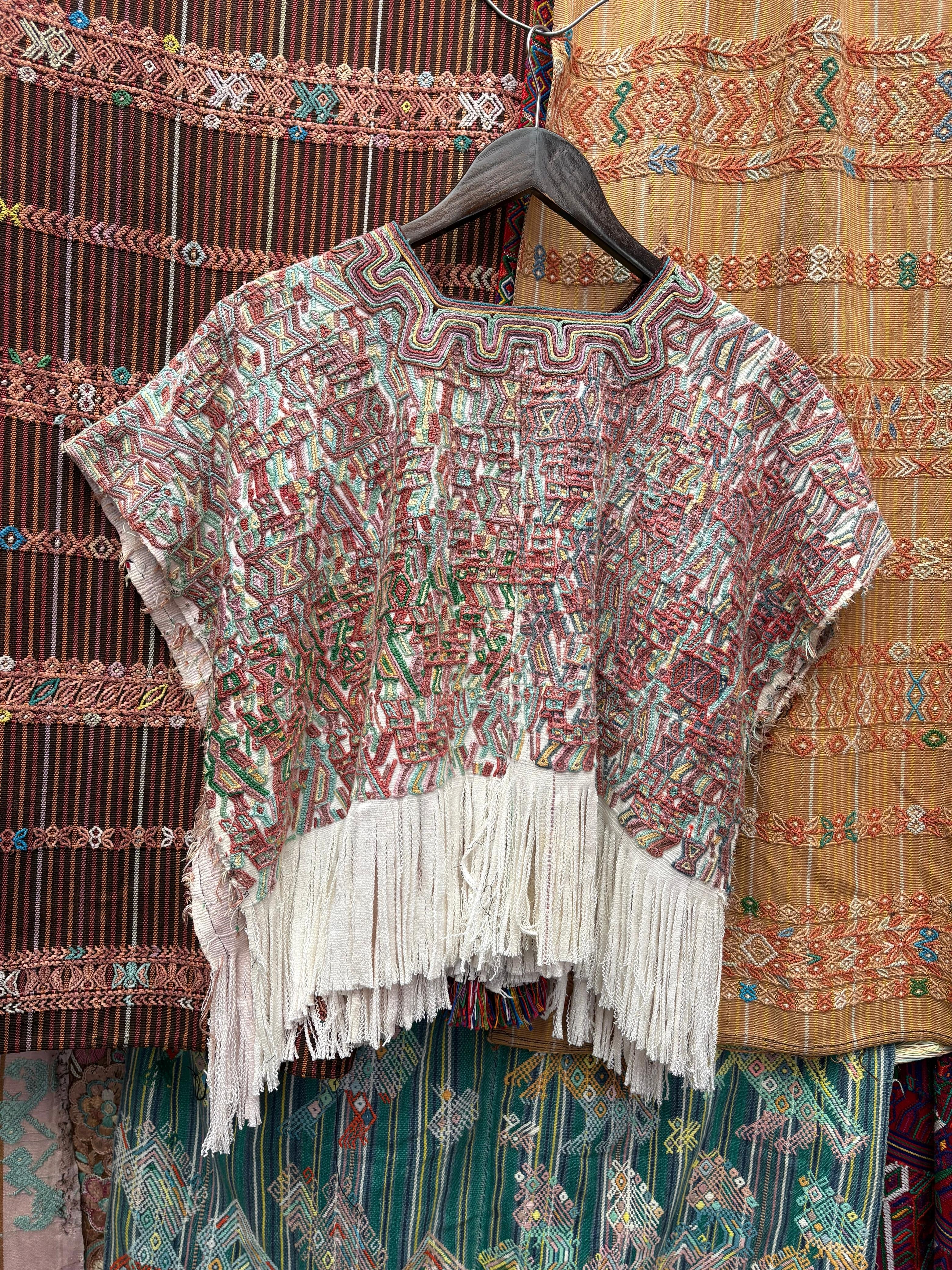 Fringed Nebaj huipil (reserved for April)