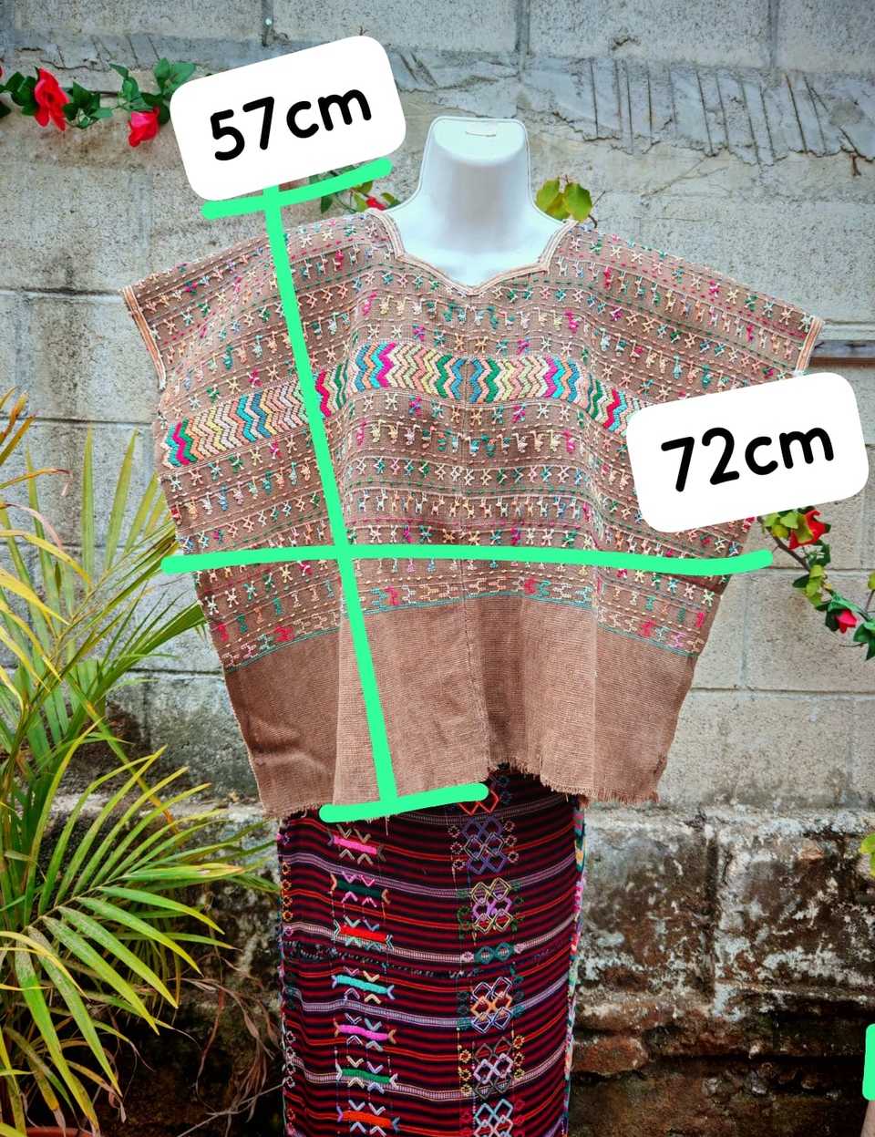 Brown San Lucas huipil #4-284