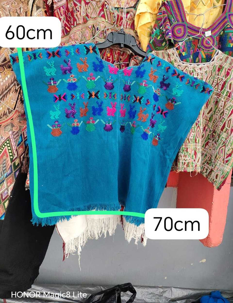 Blue San Lucas Toliman huipil #5-41