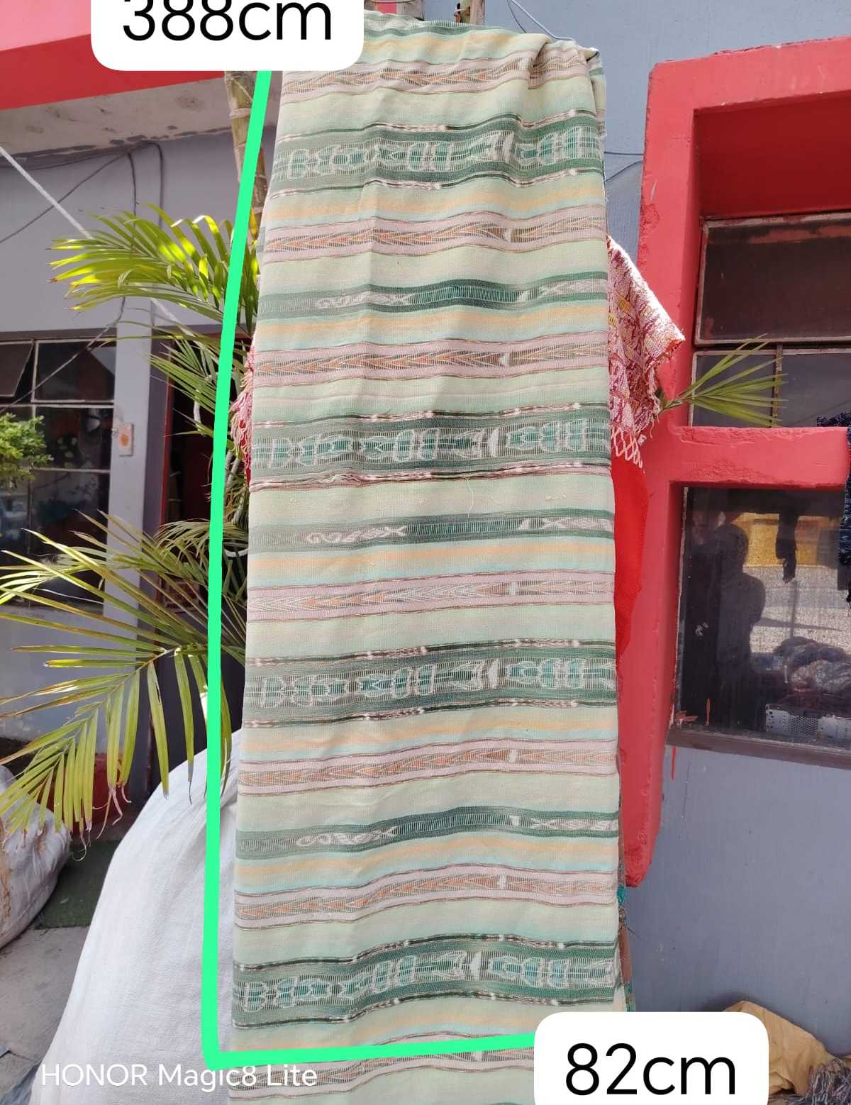 Pale green Totonicapan corte #5-228