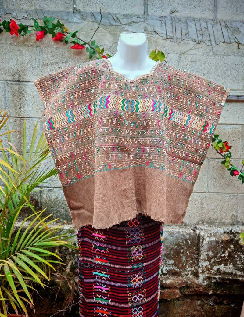 Brown San Lucas huipil #4-284