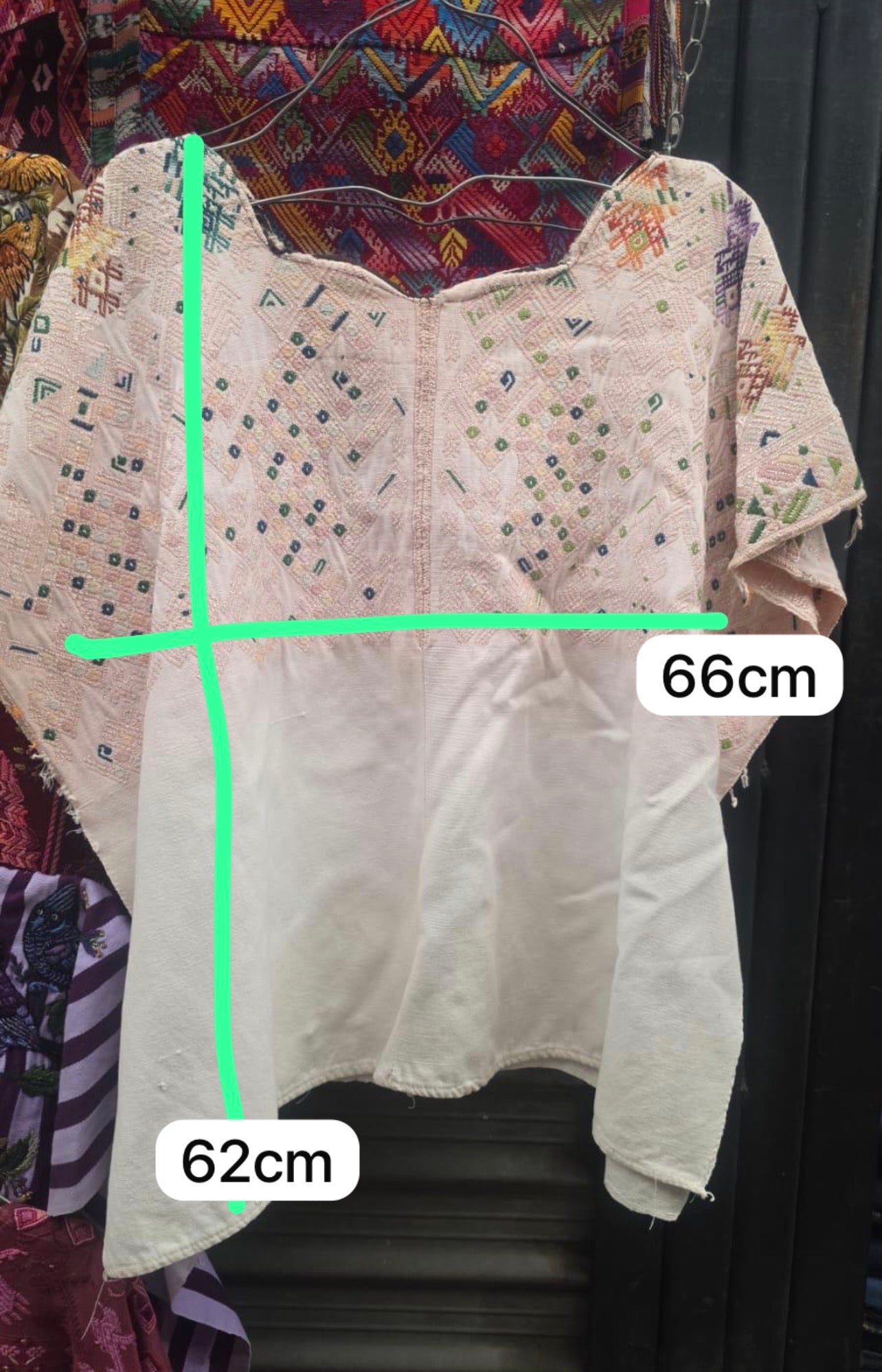 Huipil Nahuala Pálido (Reservado para Annette)