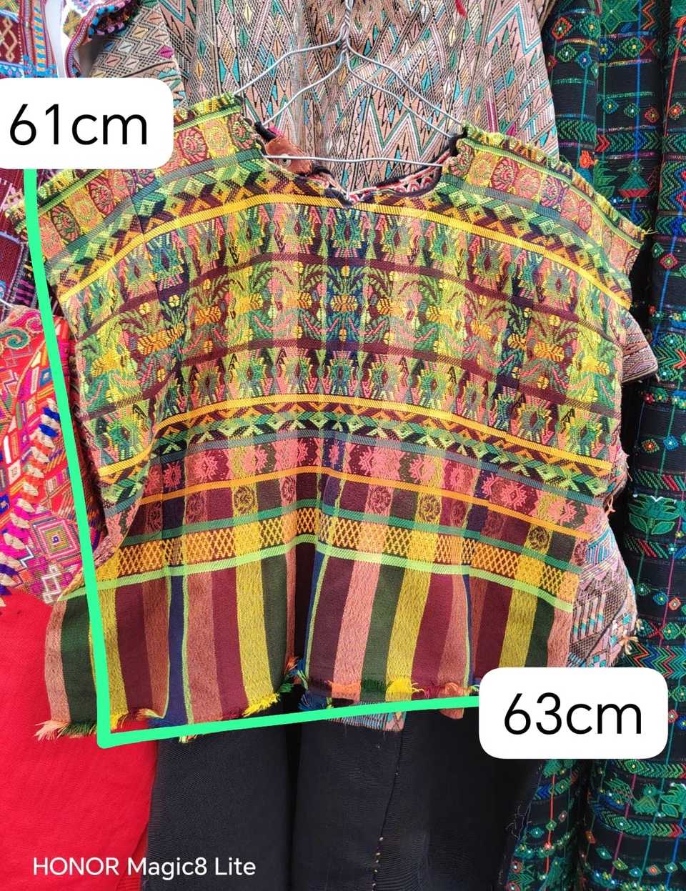 Warm toned Comalapa huipil #5-409
