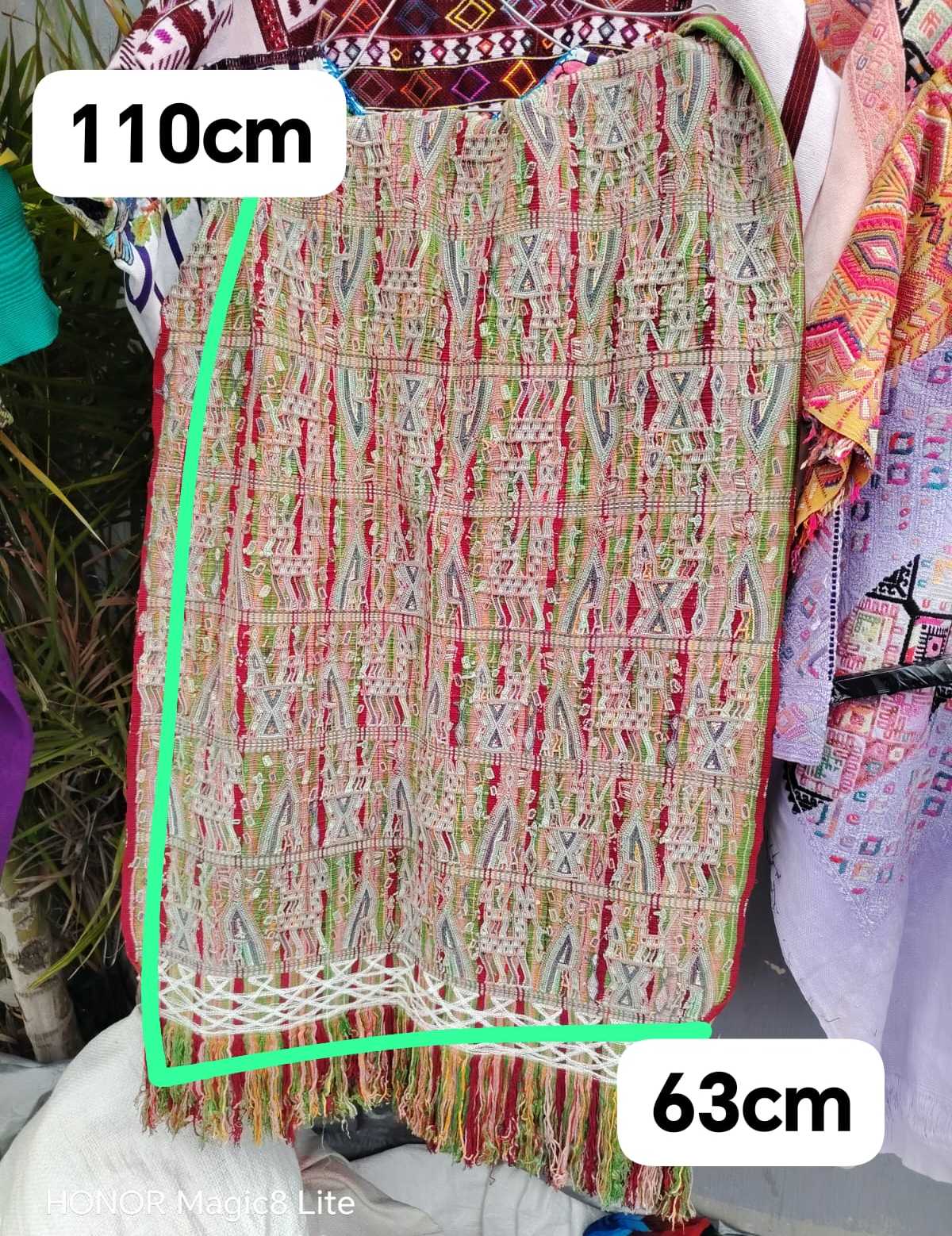 Traditional Nebaj tzute #4-87