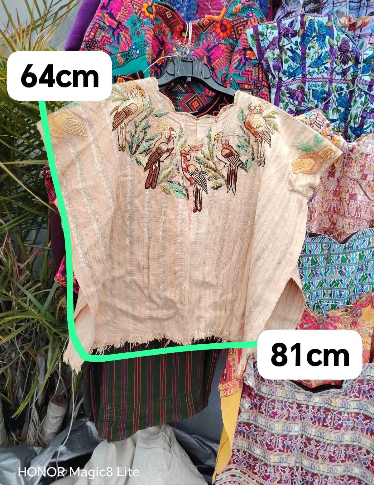 Blush Santiago huipil #4-186