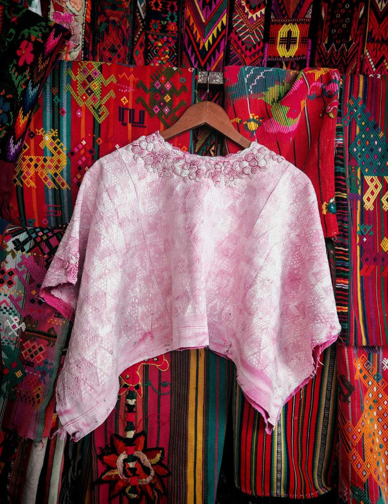 Ice Pink Coban Huipil #6-284