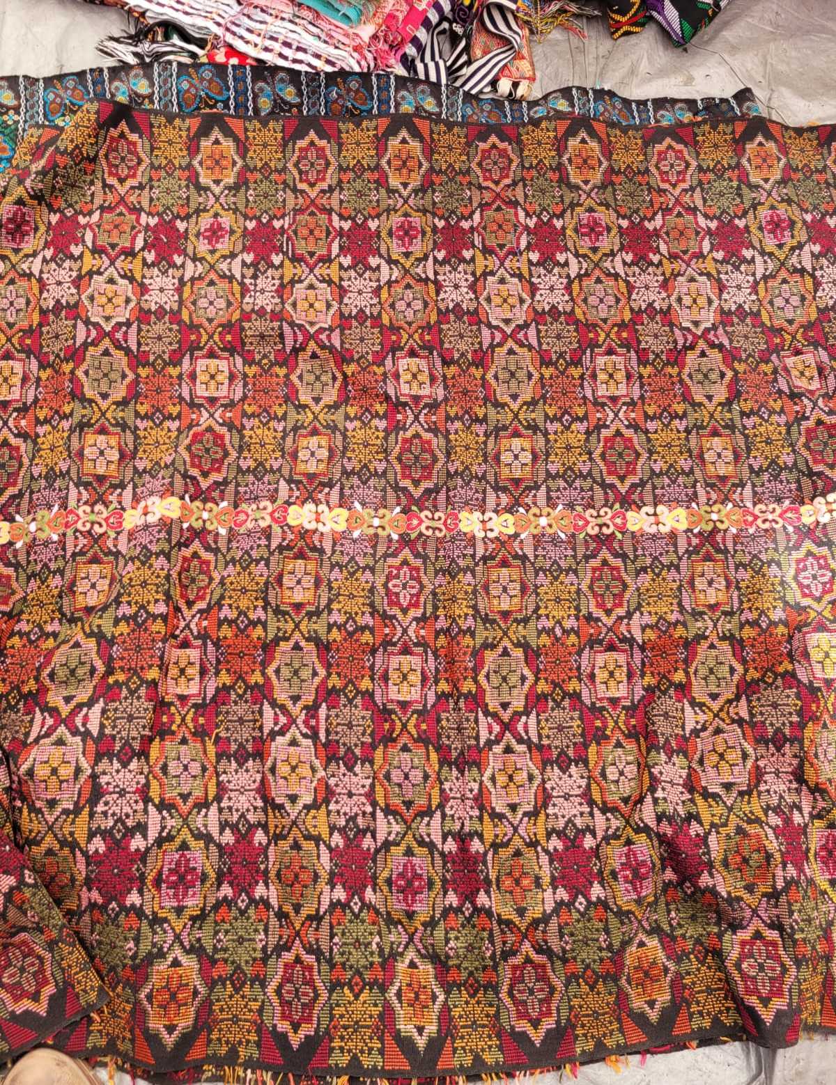 (reserved for April) Orange Zunil corte #2-127