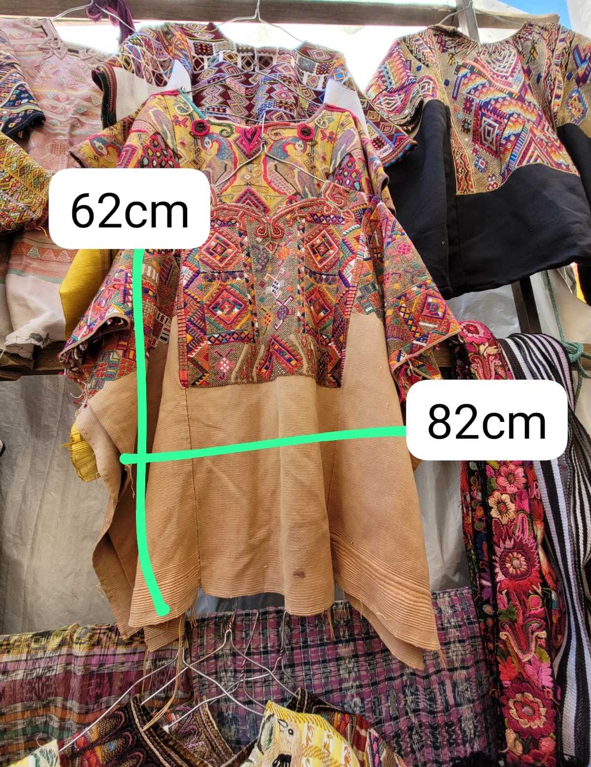 Cafe abstract Chichicastenango huipil #2-92