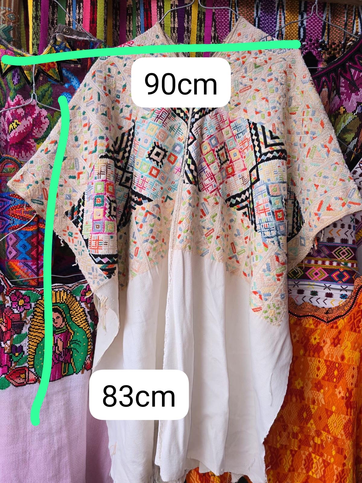 Pastel Nahuala huipil (Reserved for Sarah)