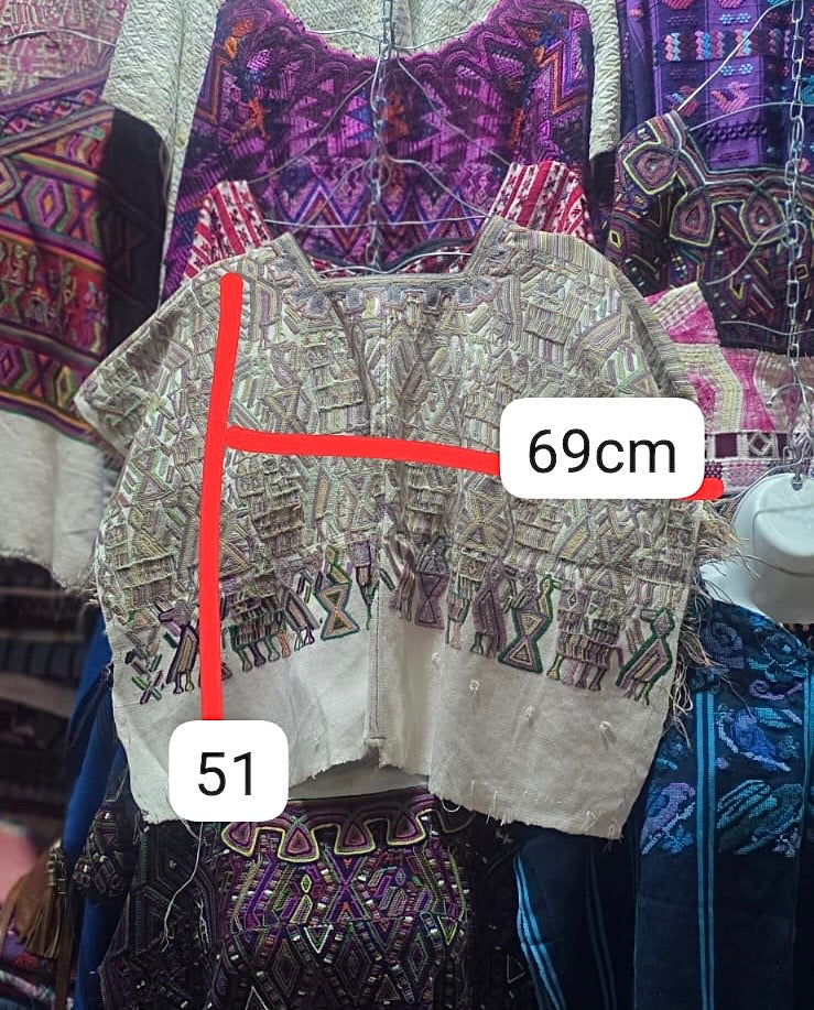 Muted Nebaj huipil (Reserved for Kru)