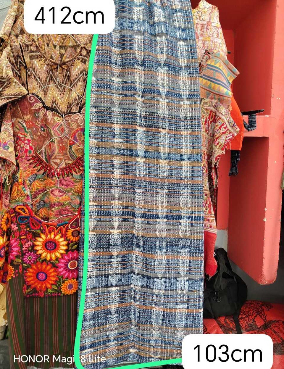 Indigo and brown Santiago corte #5-186