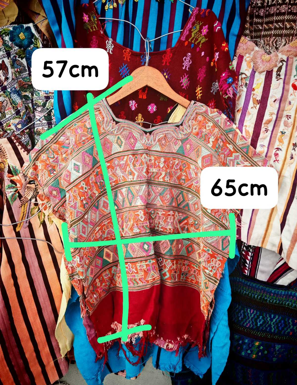 Huipil Coral Nebaj #2-77