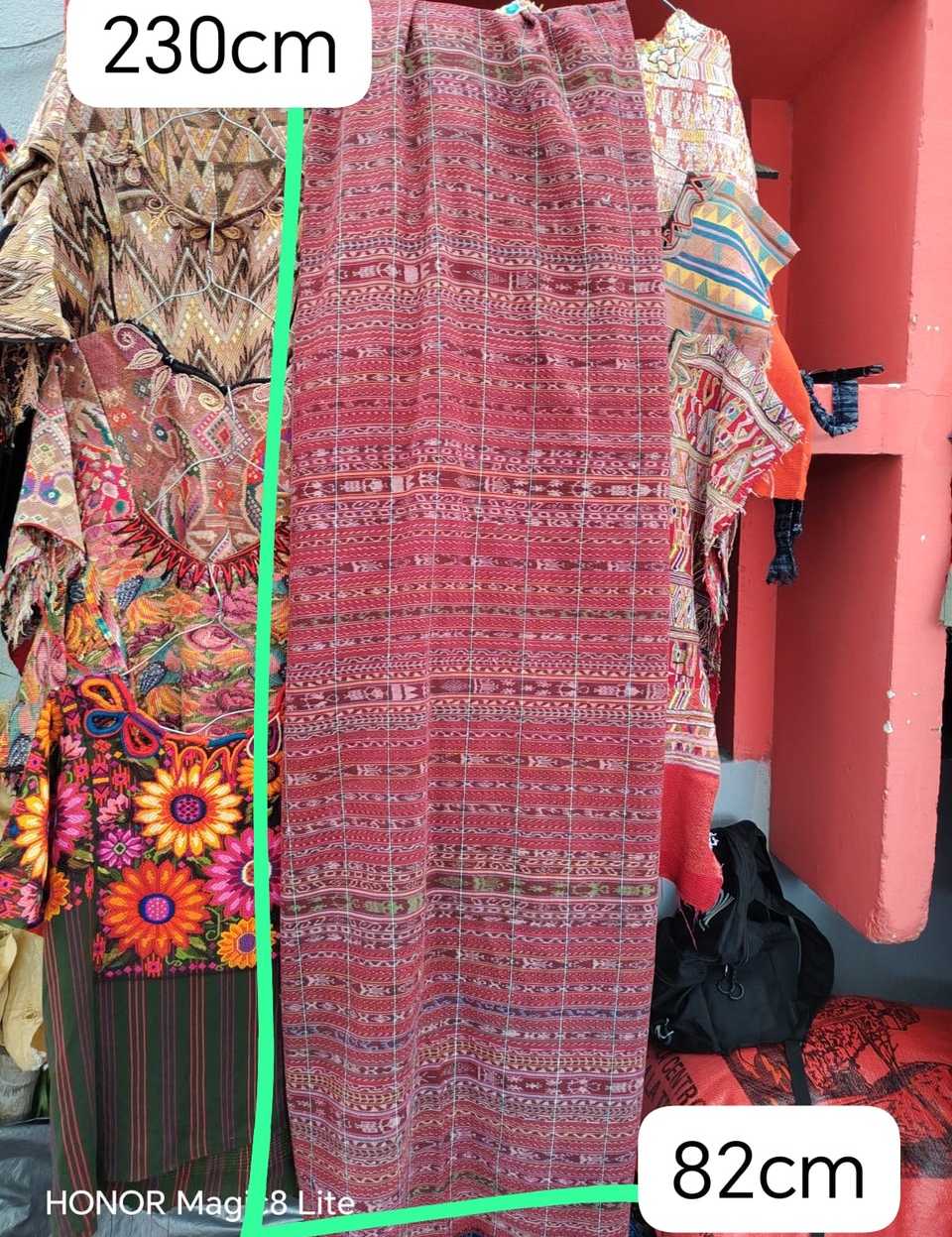 Faded red Santiago corte #5-189