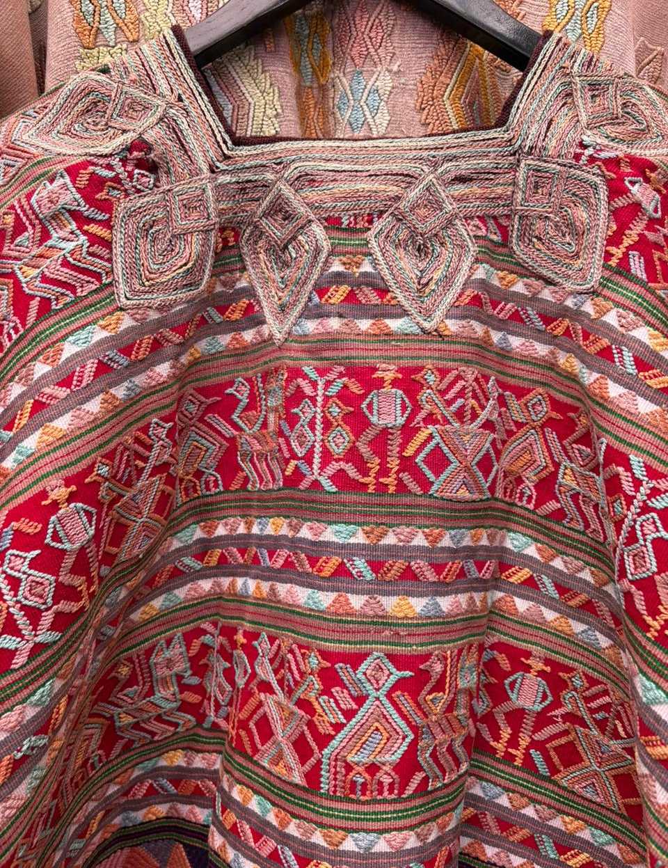 Ruby red Nebaj huipil (reserved for Helen)