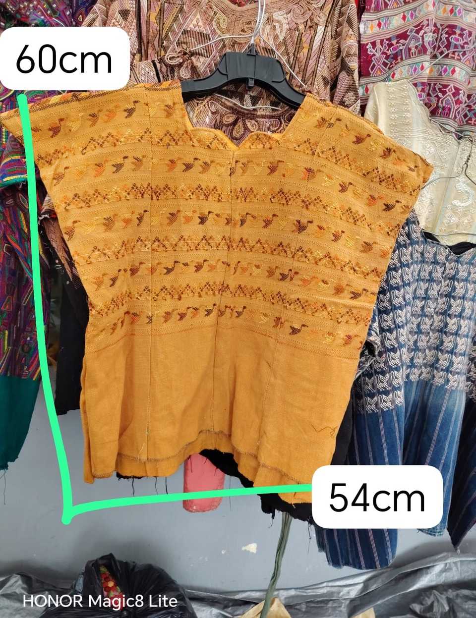 Mustard San Lucas Toliman huipil #5-369