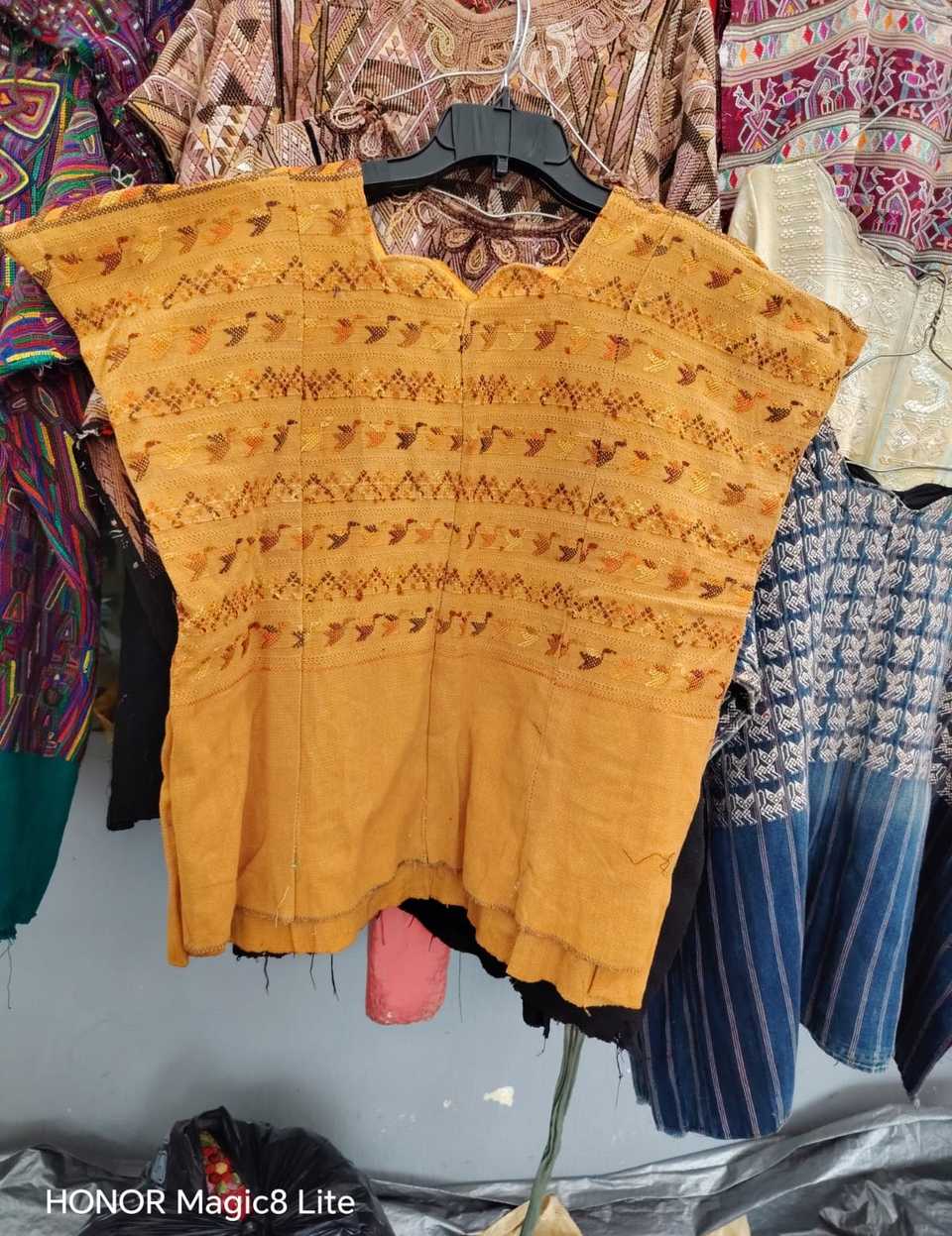 Mustard San Lucas Toliman huipil #5-369
