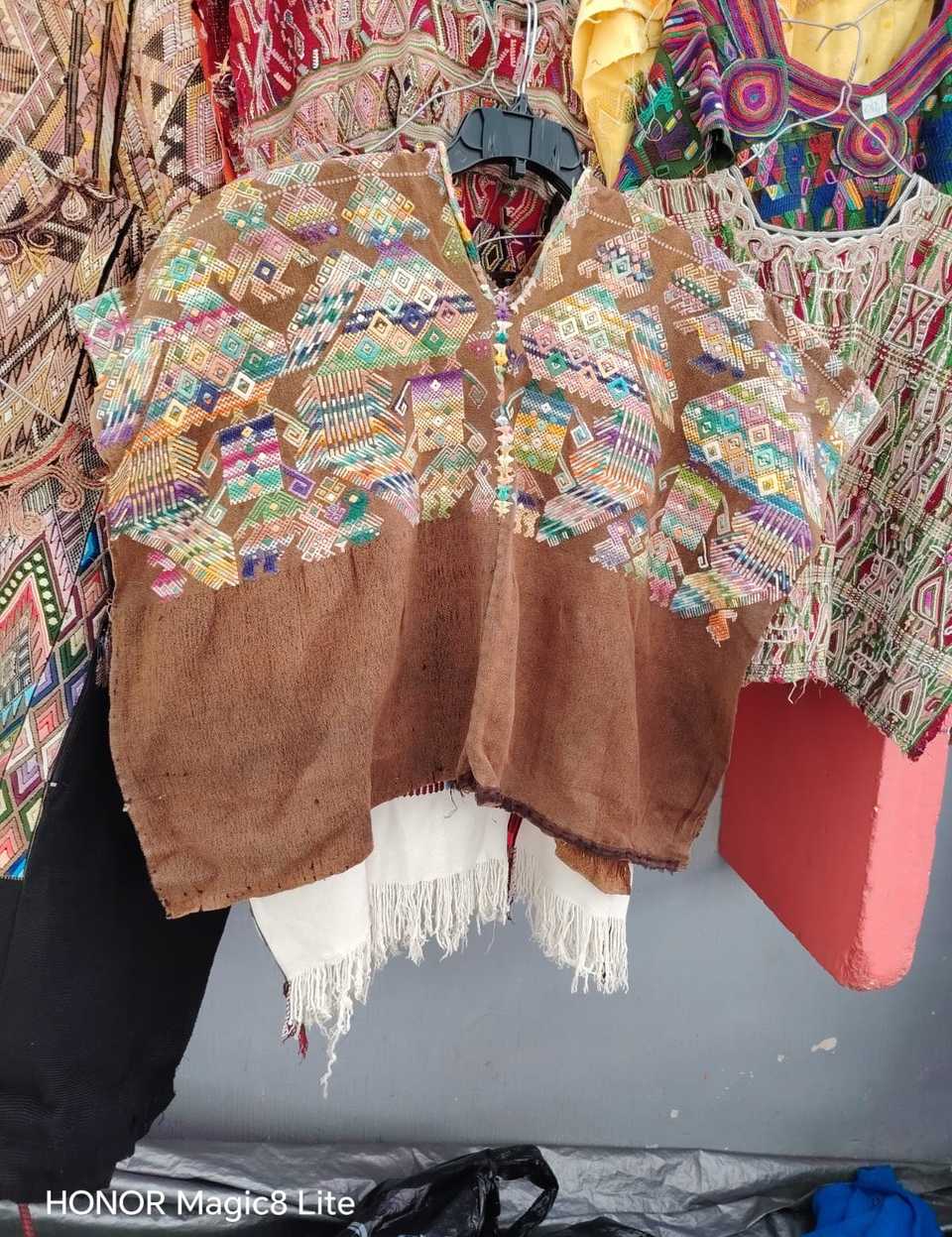 Brown Nahuala huipil #5-48