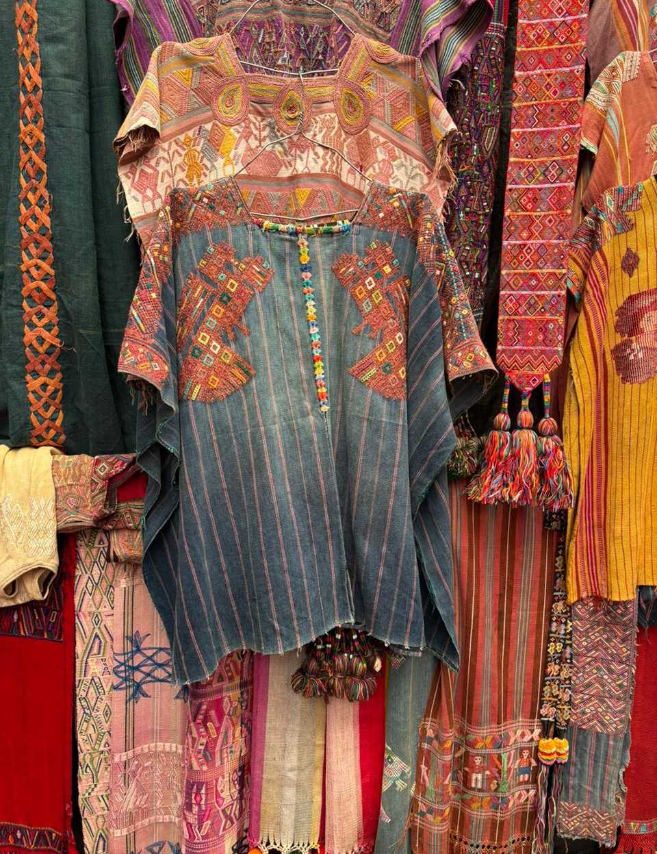 Indigo Nahuala Huipil #1-51