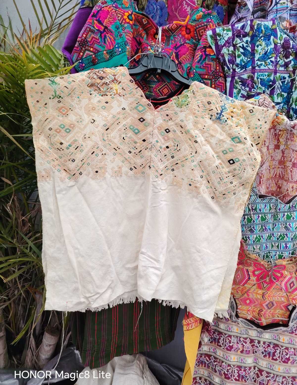 (Reserved for Myriam) Ivory Nahuala huipil #4-181