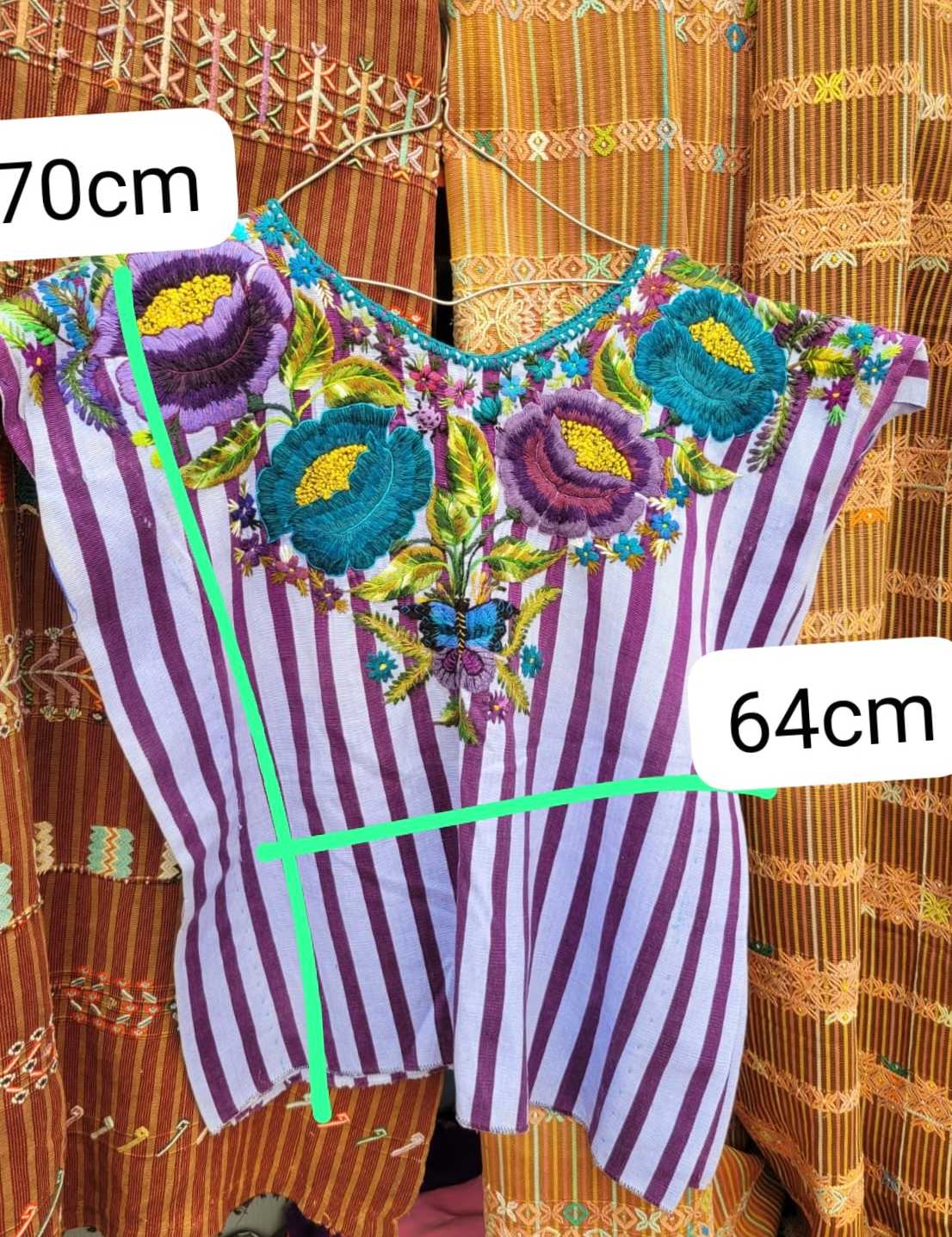 Berry Santiago huipil #2-74