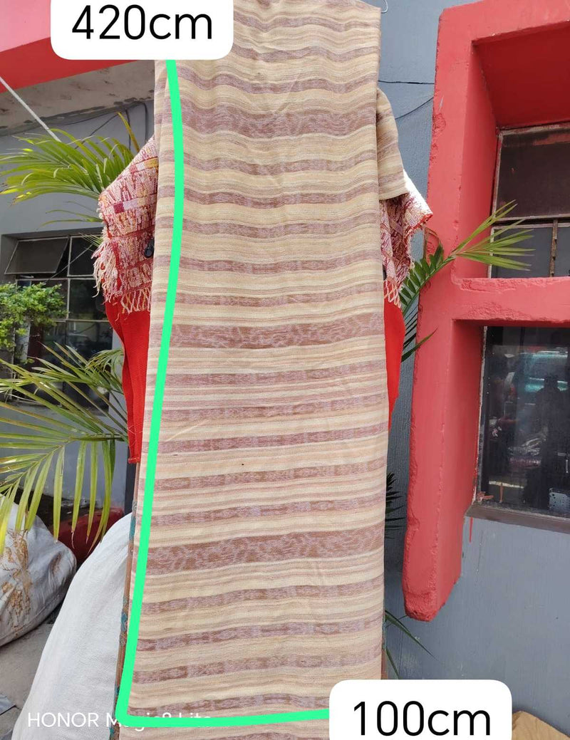 Warm brown and cream Totonicapan corte #5-229