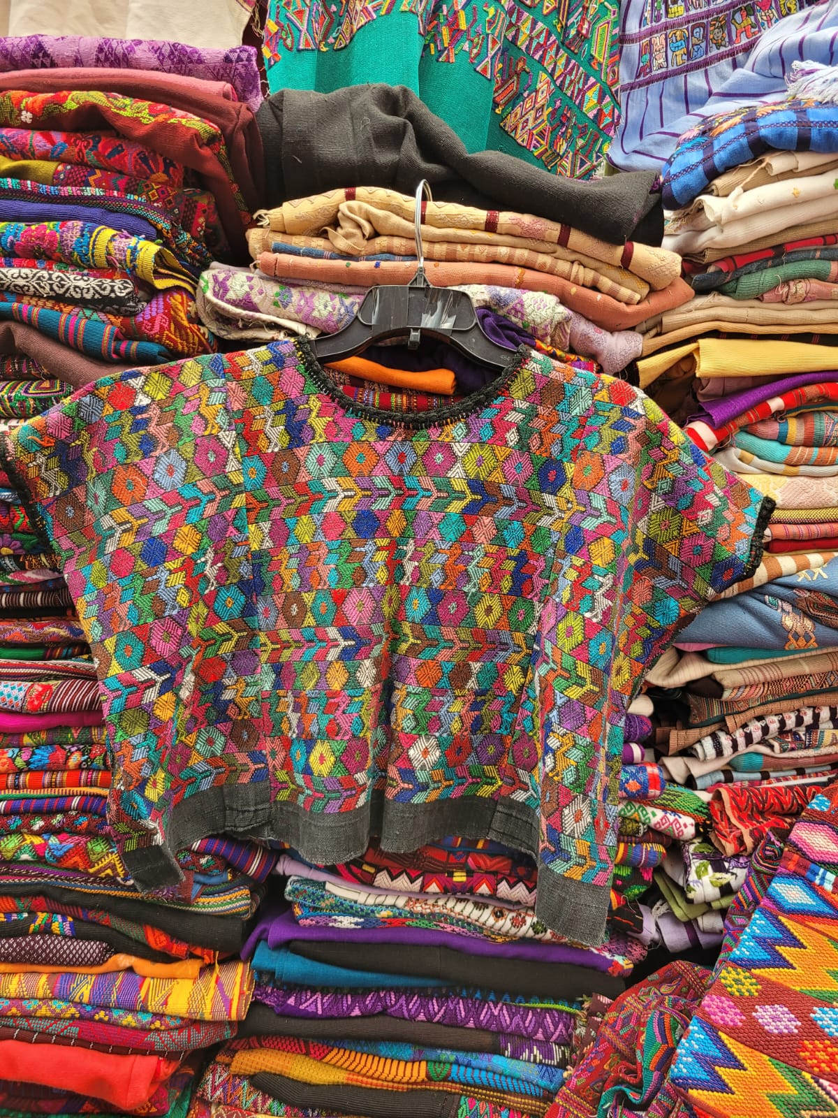 Colorful Coban huipil for Sarah