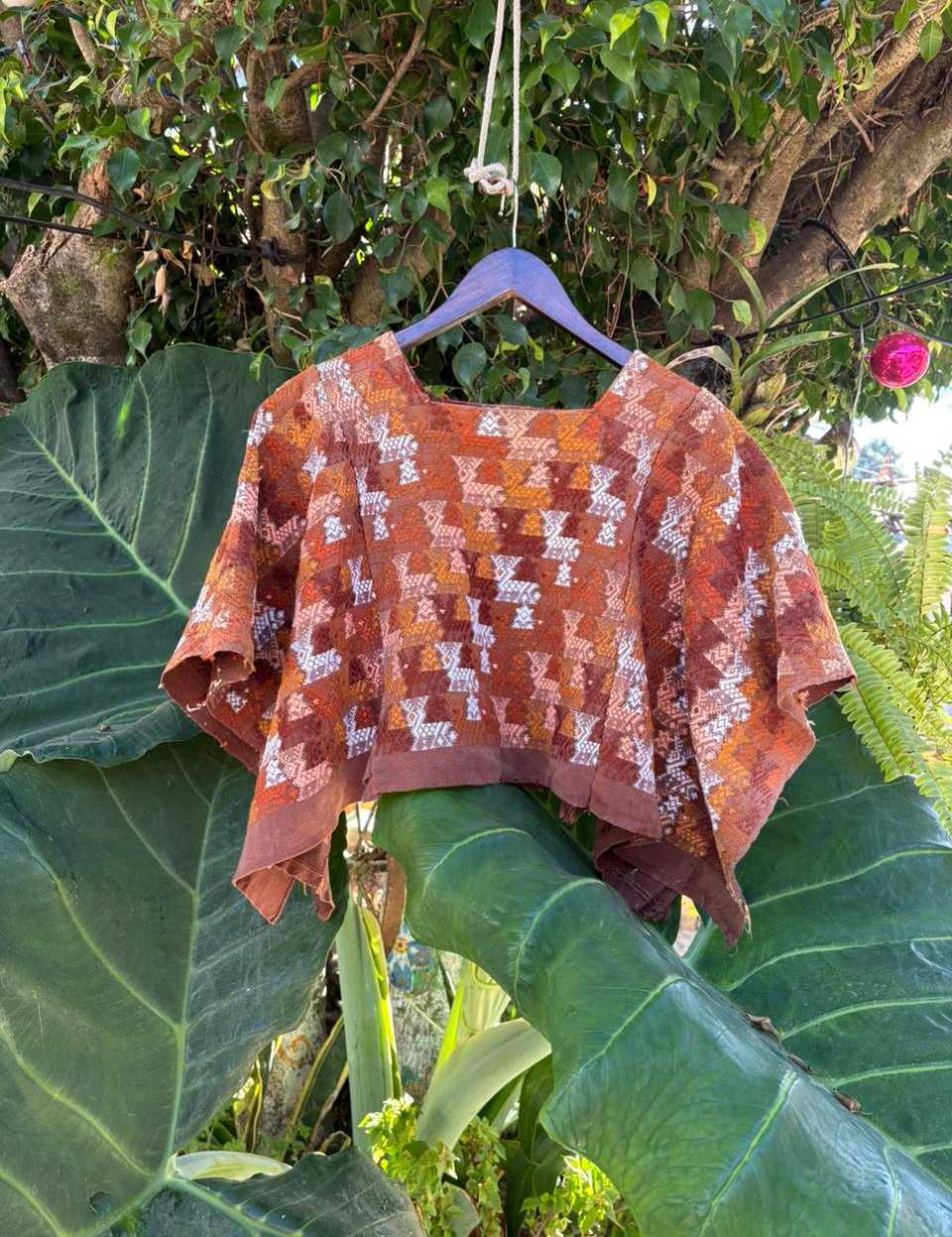 Huipil Cobán Marrón #1-39