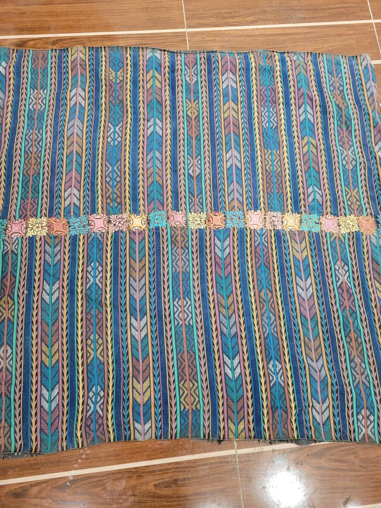 Embroidered Vintage Guatemalan huipil textile