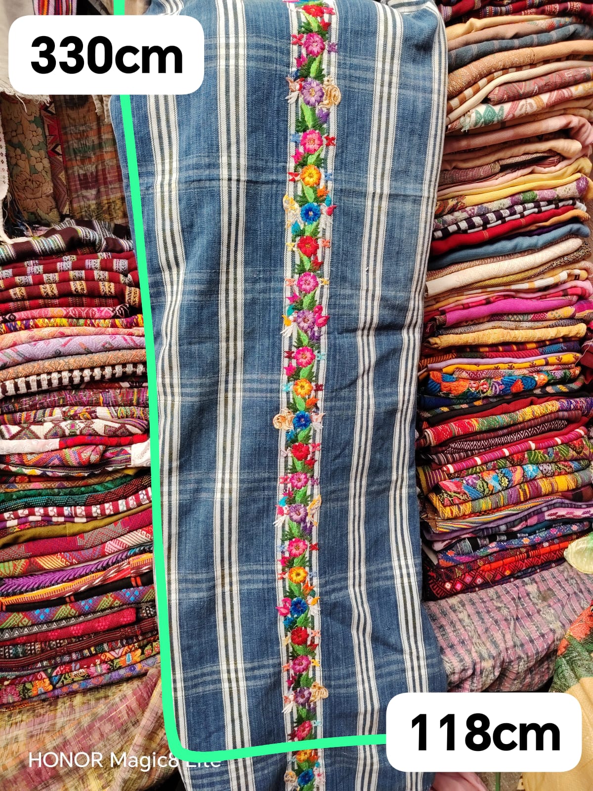 Plaid indigo Chichi corte (Reserved for Sarah)