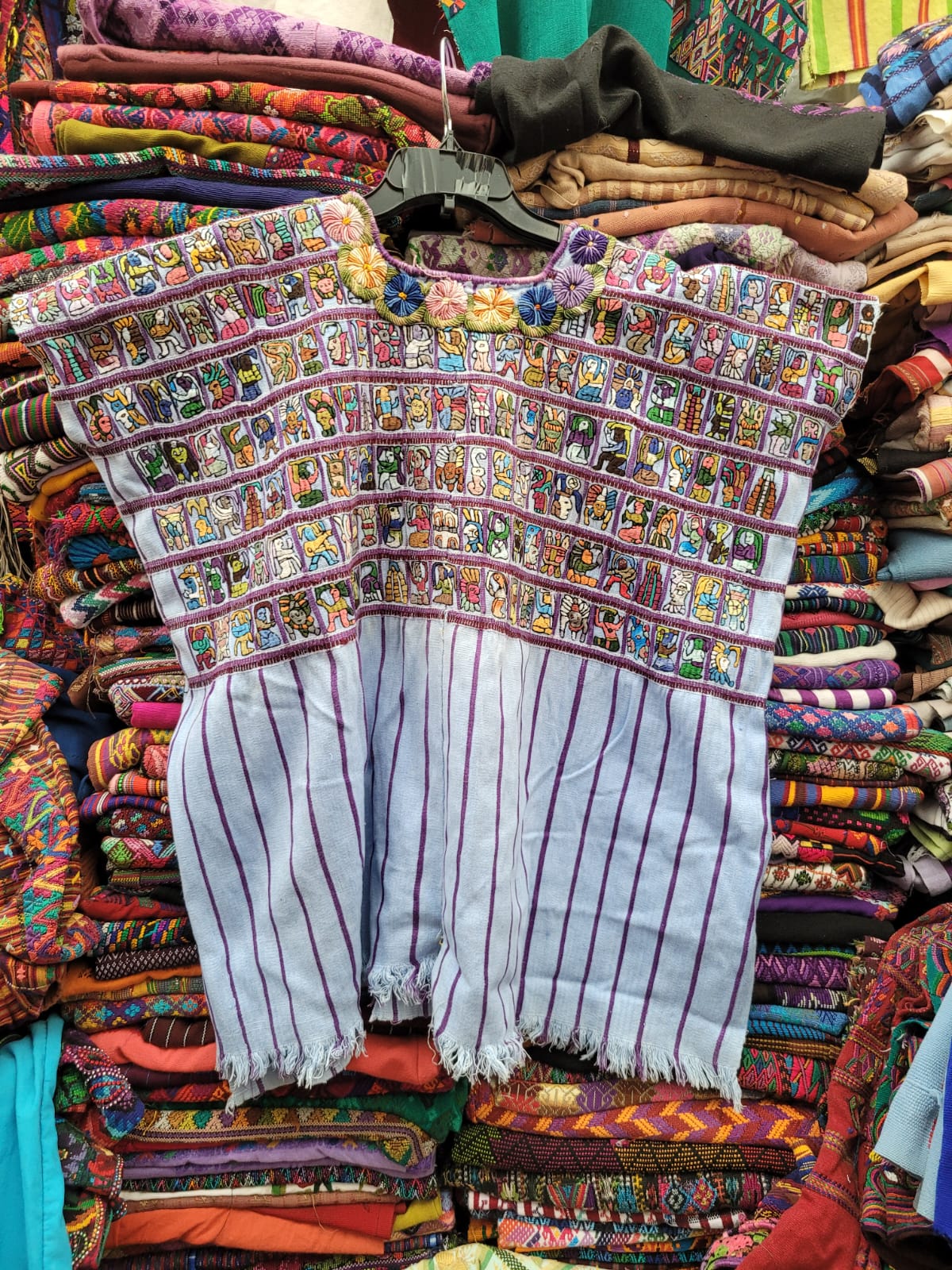 Mythical Mayan huipil for Andrea