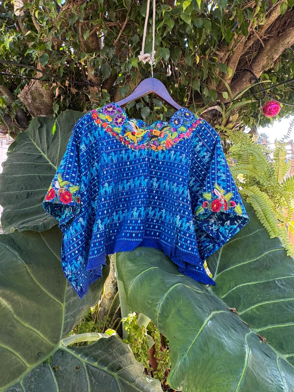 Huipil azul de Cobán (reservado para Mei)