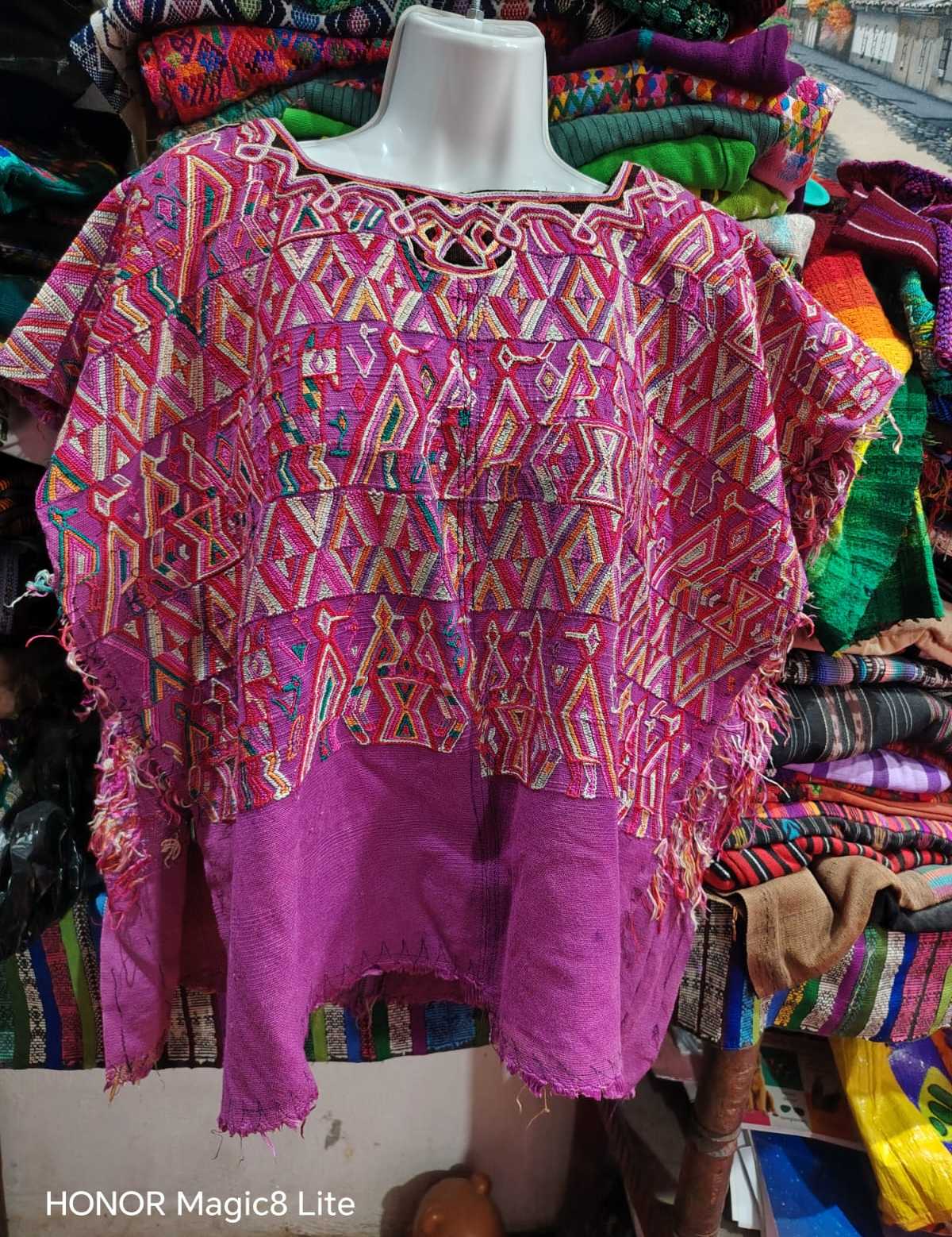 Hot Pink Nebaj Huipil #6-190
