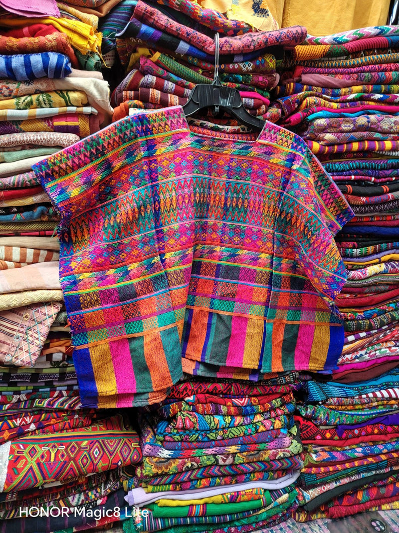 Plaid Comalapa huipil (Reserved for Anne)