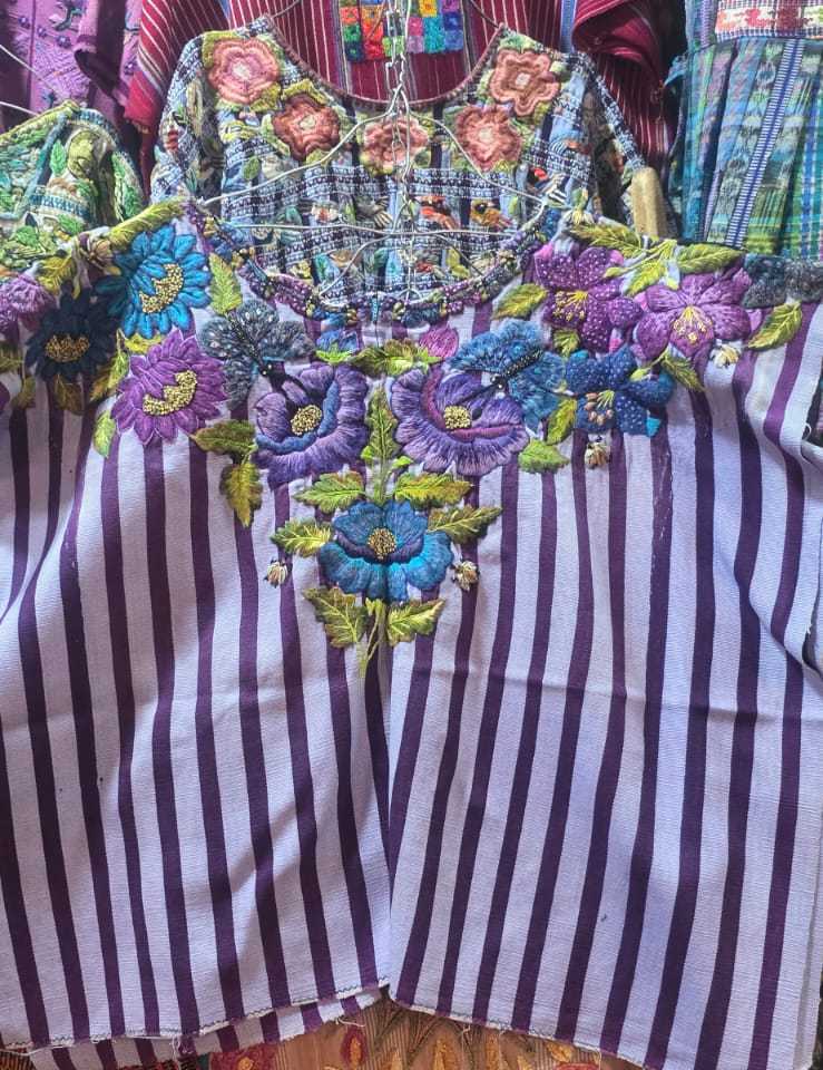 Lilac Santiago Huipil #1-32