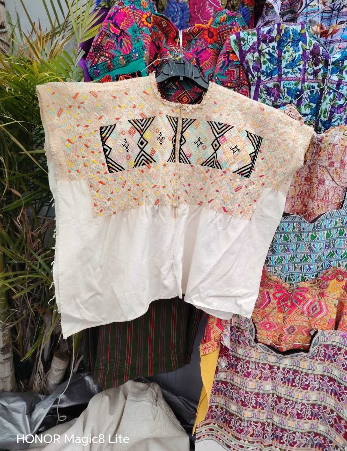 Cream Nahuala huipil #4-182