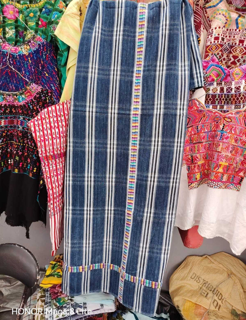 Indigo plaid Chaurancho corte #6-62