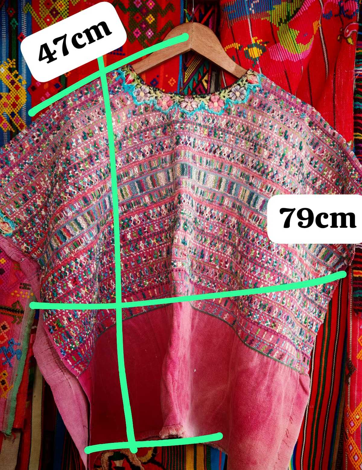 Pink San Lucas Huipil #6-315