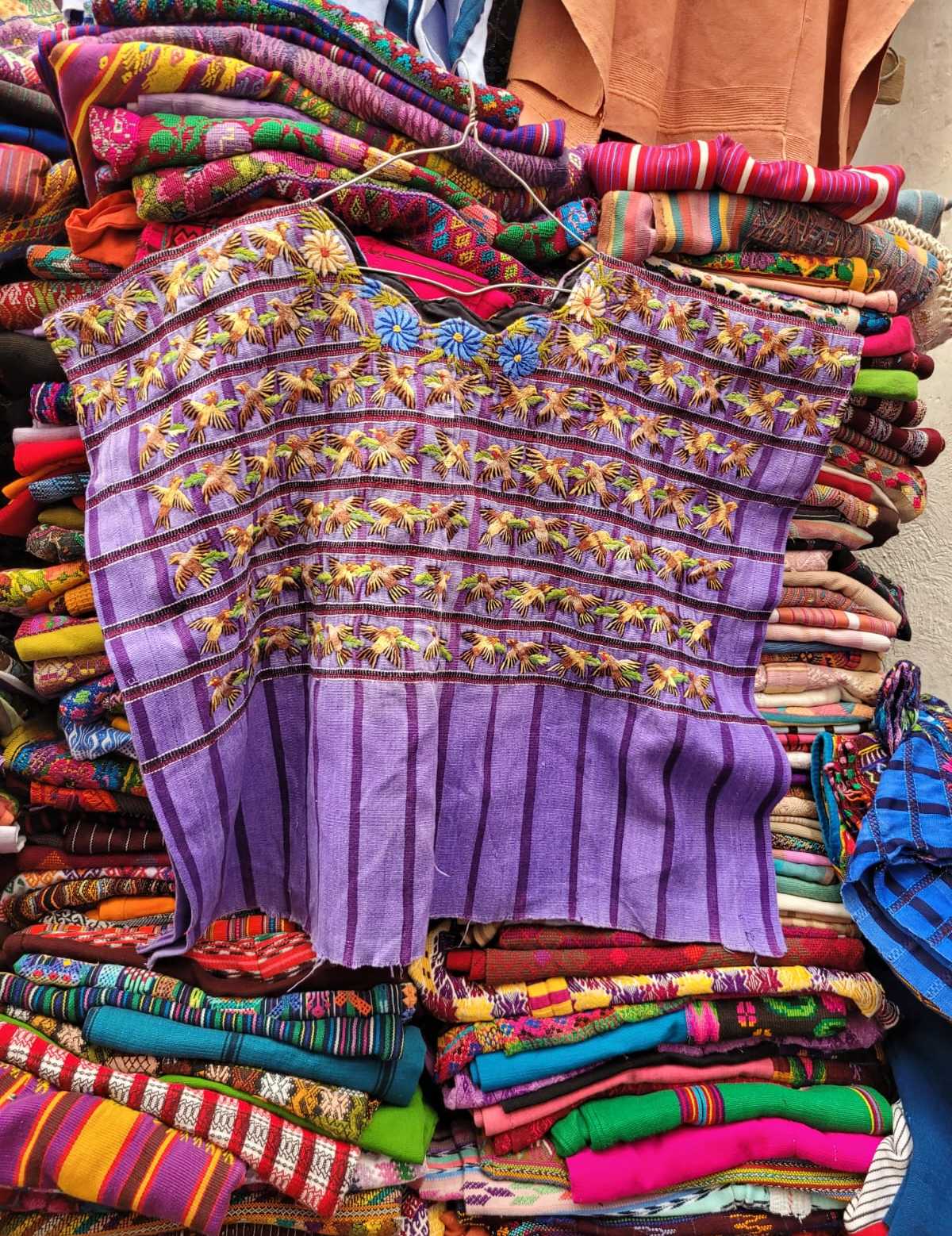 Lilac Santiago huipil #3-28