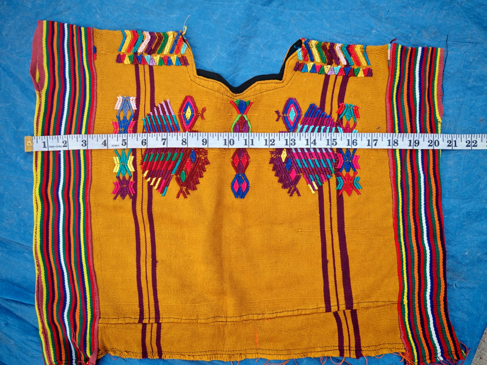 Embroidered Vintage Guatemalan huipil