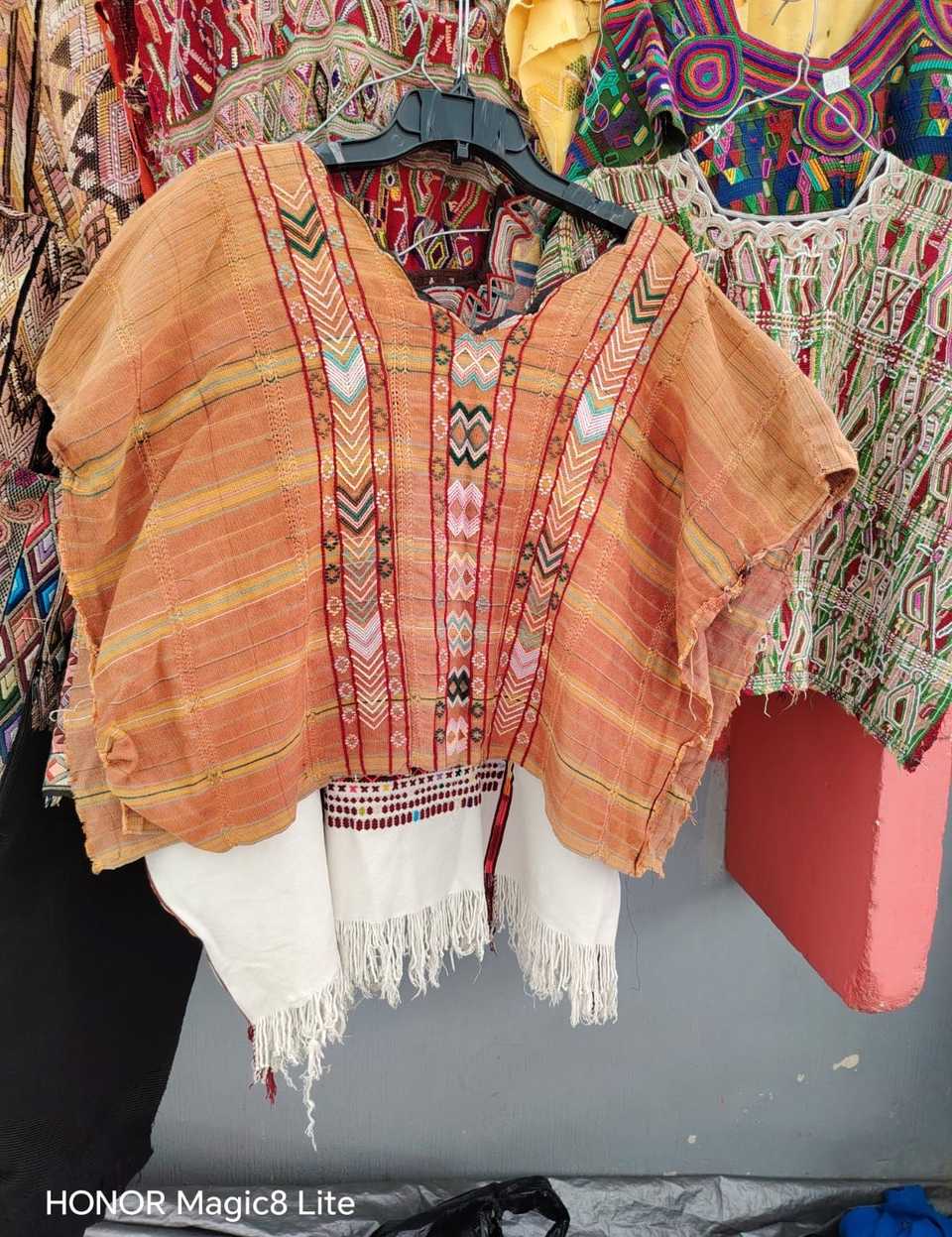 Coral Colotenango huipil #5-47