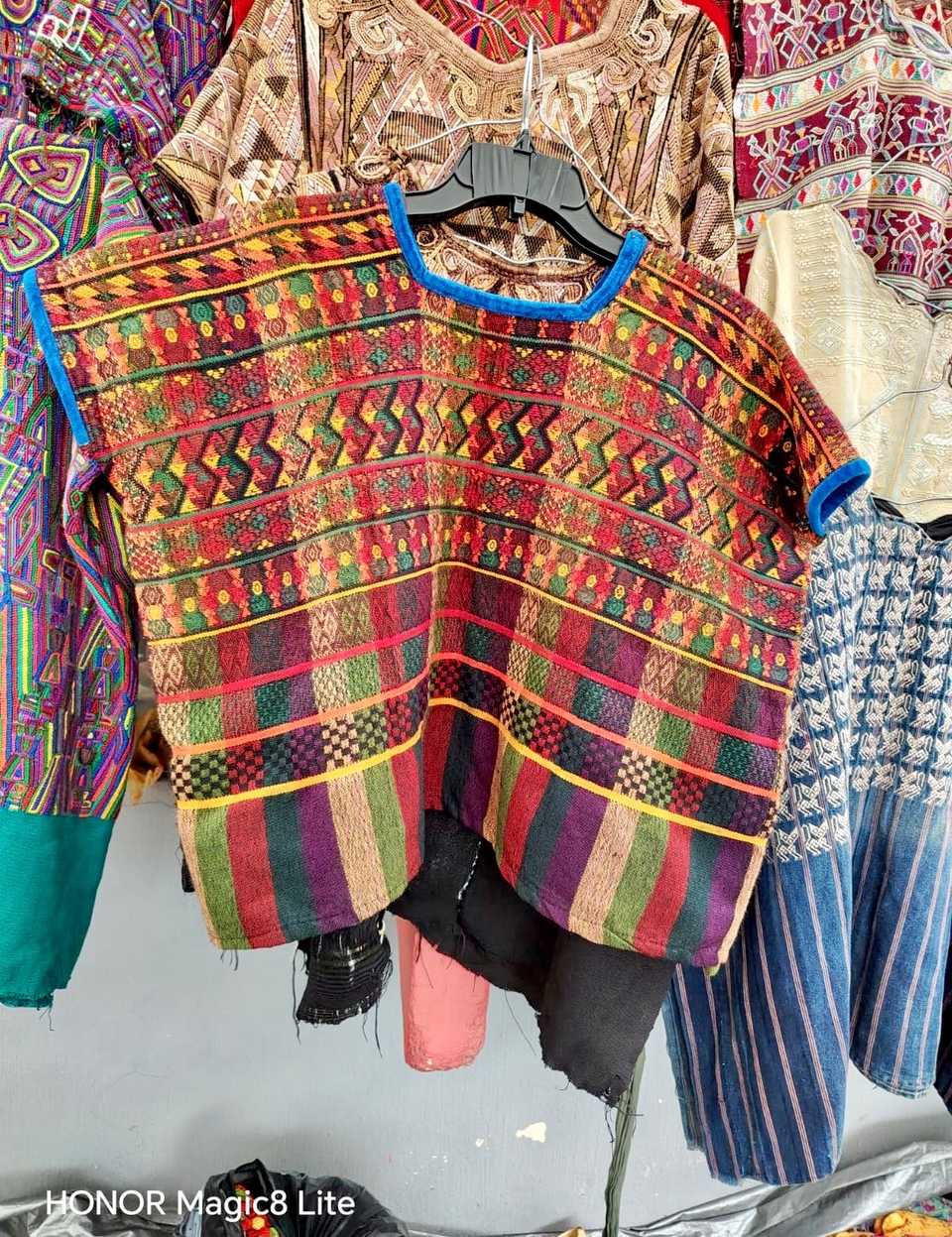 Warm toned Comalapa huipil #5-353